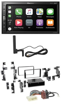 Pioneer USB 2DIN Bluetooth DAB MP3 Autoradio für Nissan Versa ab 07 Xterra ab 13