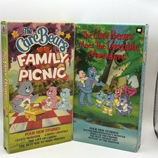 Care Bears Family Picnic  Meet The Lovable Monsters VHS Animated 1980s