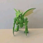 Vintage TOMY Pokemon SCYTHER 2" Mini Figure Nintendo CGTSJ Toy Collectible