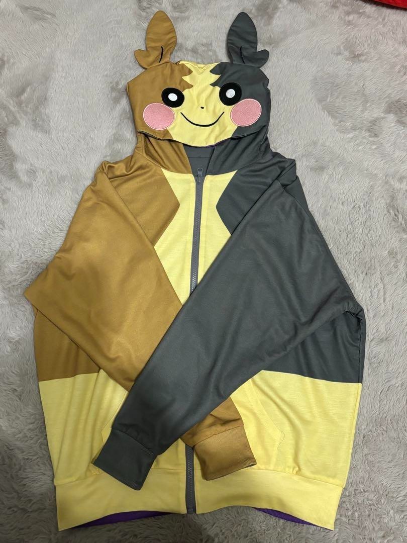Morpeko reversible hoodie Pokemon Center Orijinal M size Halloween