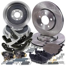 ATEC 2x BREMSSCHEIBE+BELÄGE+TROMMELN+BACKEN+RADZYLINDER FÜR SKODA OCTAVIA 1U
