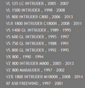 Interrupteur De Frein Arrière SUZUKI VZ Marauder 800 (2001-2002) - Neuf D'origine