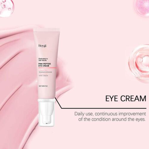 Pink Peptide Eye Cream Gentle Moisturizing Eye Cream for Improving Fine Line ✨y
