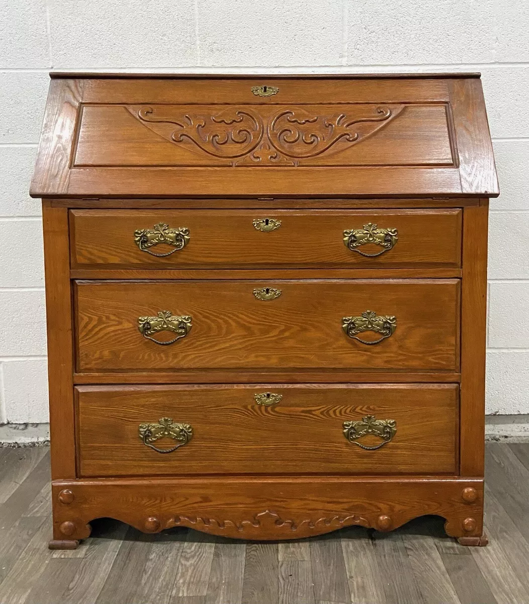 Vintage secretary sale writing desk