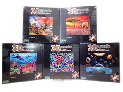 3d puzzle visual echo technology