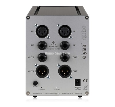 elysia skulpter2 qubeプリアンプ Elysia skulpter2 qube - 500 Module - Mic Preamp - Professional