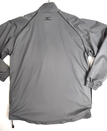 Mizuno Men's XL Jacket Underline Harrison Central Highschool Windbreaker 1/4 Zip - Picture 6 of 14