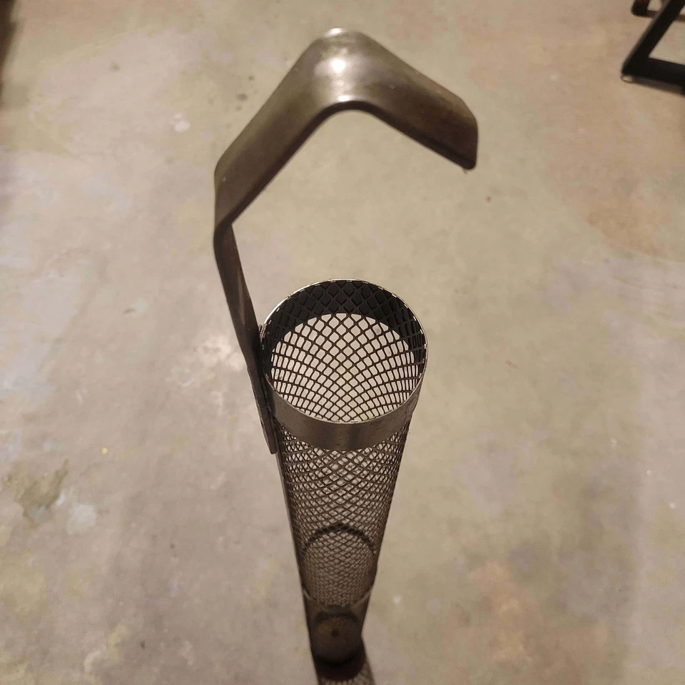 (1) Cesta de ânodo de titânio puro 33" x 3" galvanoplastia eletrólise parkerização - Imagem 3 de 4