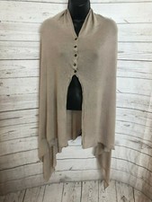Seraphine Women’s Button Front Cardigan Beige 100% Viscose One Size