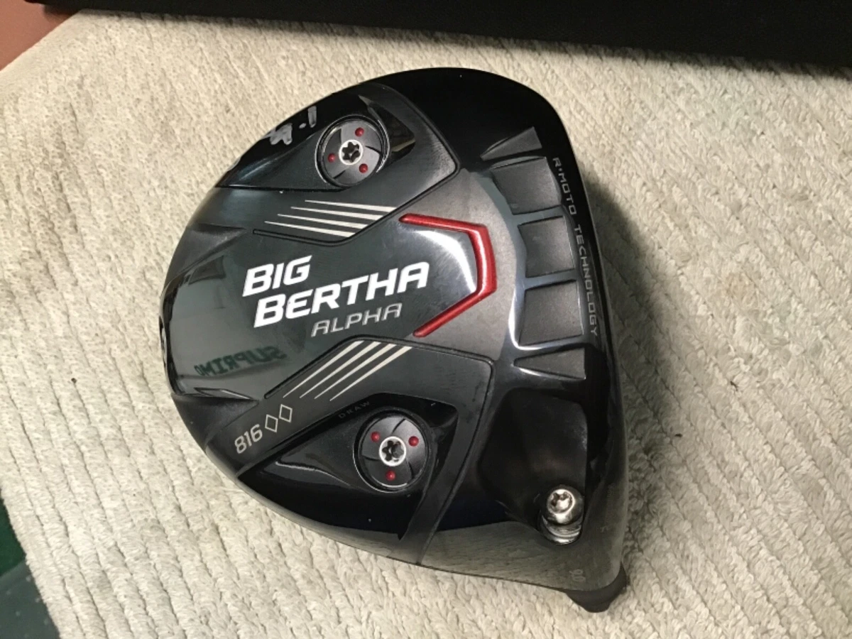 Callaway big bertha alpha 816 ドライバー 9.0-