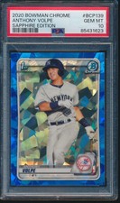 Anthony Volpe #BSPA-AV Prices | 2020 Bowman Sapphire Autographs