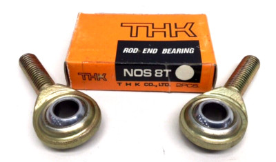 THK NOS8T Rod End M8-1.25 RH Threads 8mm Pivot Bore (2 Ends Per Box)