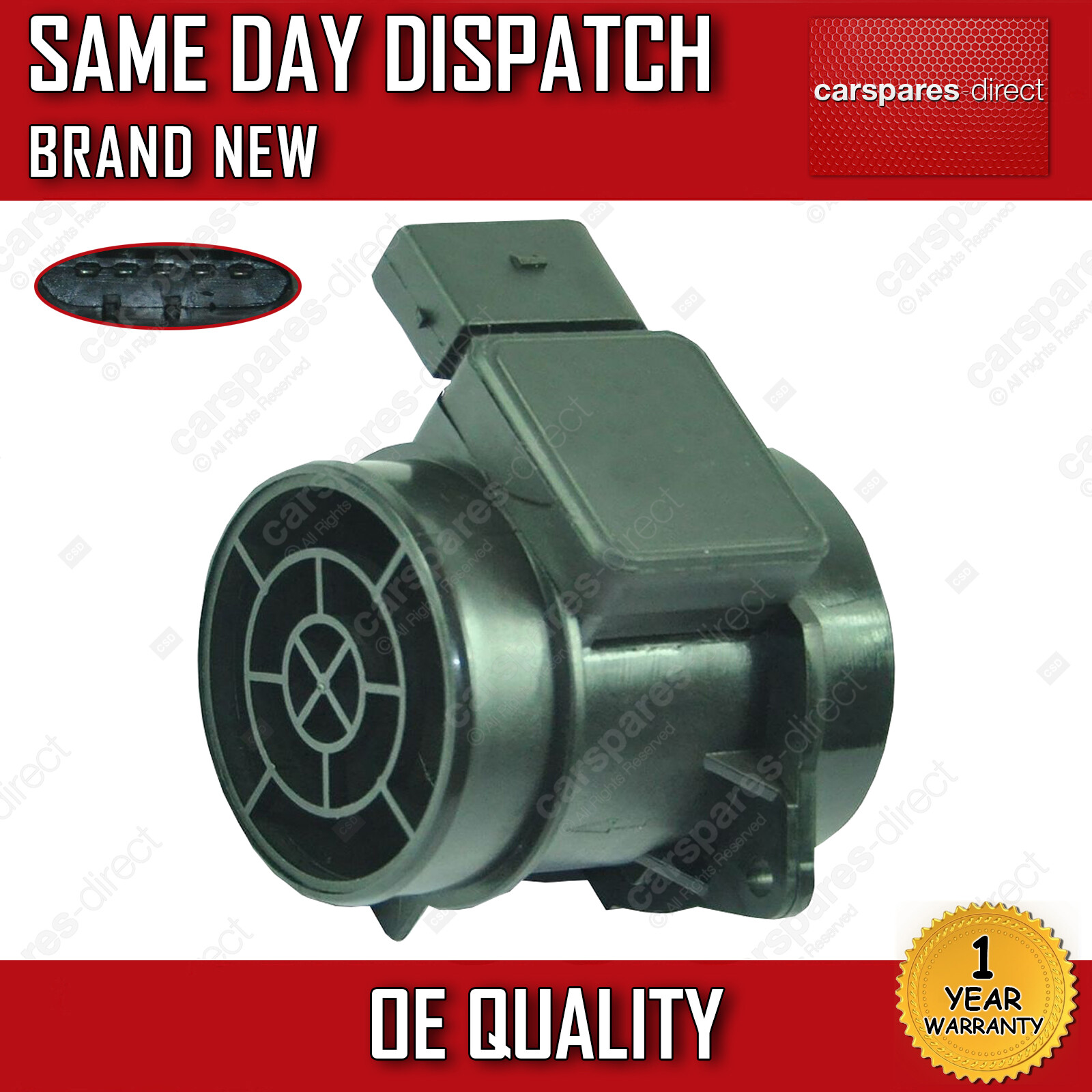 FOR KIA CARENS MK2 / SPORTAGE MK2 / CERATO 2.0 MAF SENSOR MASS AIR FLOW