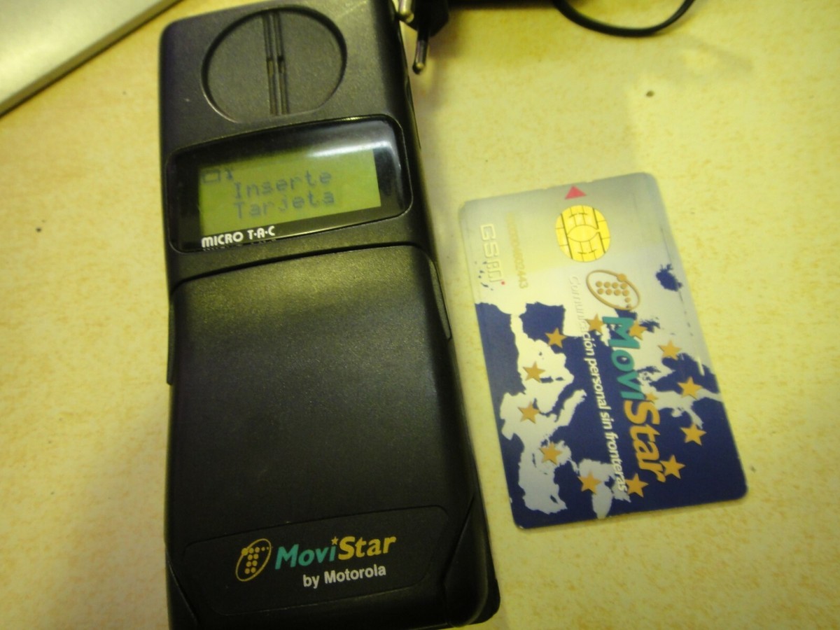 MOTOROLA MICRO T-A-C CLASSIC Analogue Mobile Phone + Mains Charger