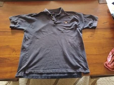 U.S. Polo Assn Blue Shirt Size Large Mens 100% Cotton 