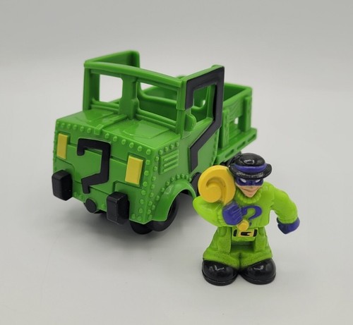 GeoTrax Batcave RC Set Replacement Riddler Figure And Vehicle Fisher ...