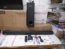 NEW OPEN BOX MIXA 2.1 CHANNELC 200W SOUNDBAR BLUETOOTH 5.0 SM-2020L FREE SHIPP