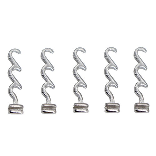 100 pcs Orthodontic Dental Spiral Crimpable Hooks Cross Multi-fuction Long Right - Picture 2 of 5