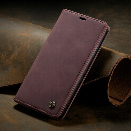 Housse coque Pour iPhone15 14 13 12 Pro XS Max Pro 8 7 SE étui portefeuille cuir - Photo 45/53