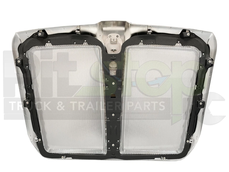 Kenworth T680 Chrome Grille Radiator Hood Grill With Bug Screen L296153100 Foto 3 de 3