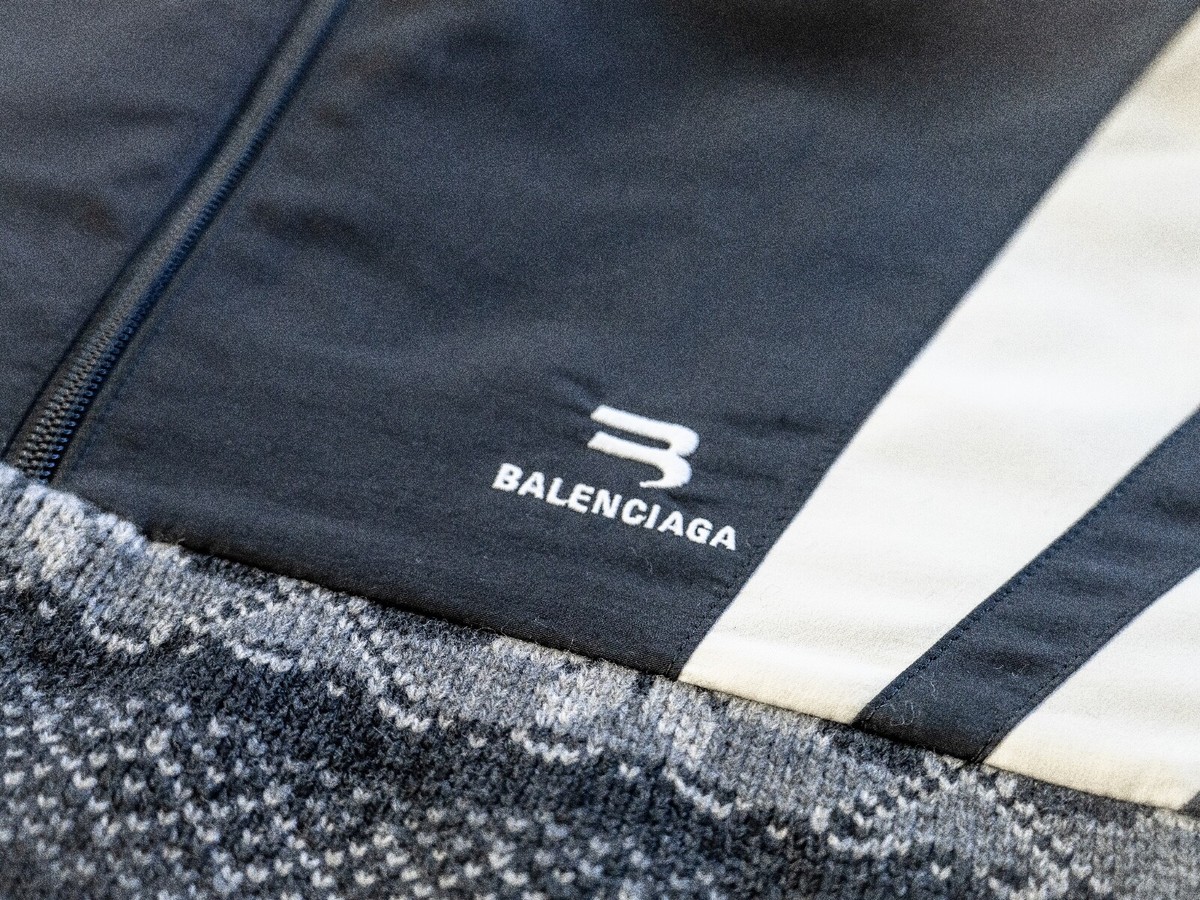 Balenciaga Sporty Hybrid B Embroidered Logo Techno Track