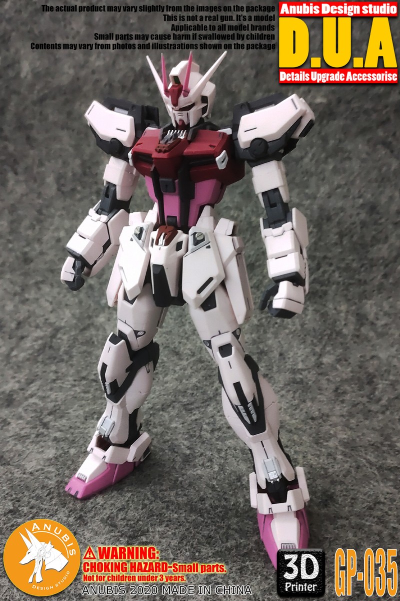【完成品】MBF-02+EW454F STRIKE ROUGE+OOTORI Bandai MG MBF-02+EW454F Strike Rouge + Ootori Equipment Ver