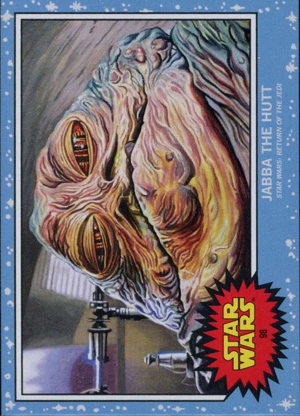 2020 Topps Star Wars Living Set #98 Jabba the Hutt Base Card