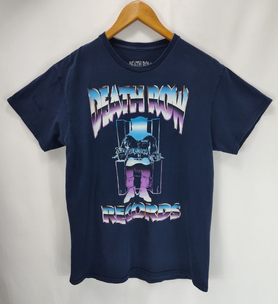 FILA Camicia Death Row Records Blu Tupac Snoop Dogg Dre Hip Hop Uomo M