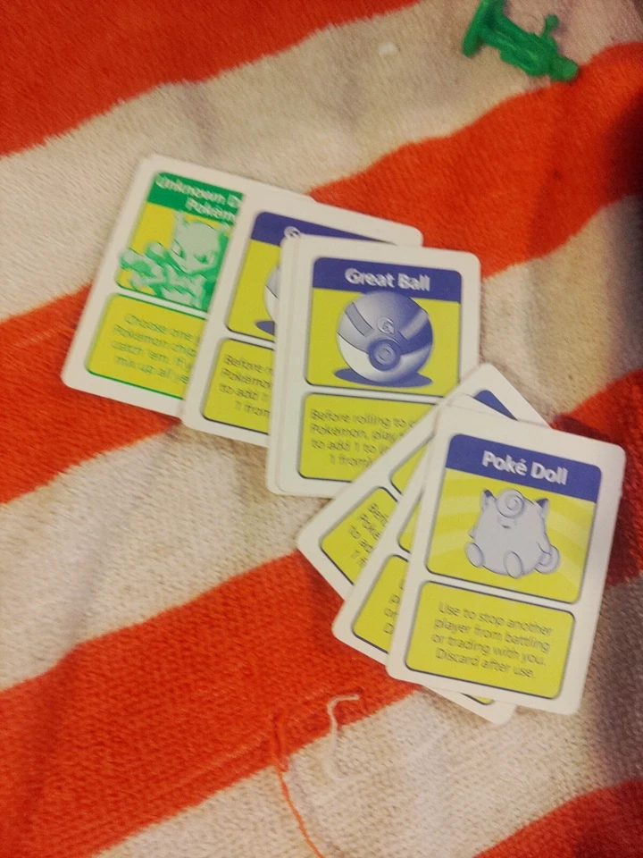 Pokemon Master Trainer Juego de Mesa 1999 Lote de 22 Cartas de Repuesto Foto 4 de 4