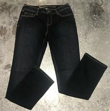 Natural Reflections Women's Jeans Straight Dark Wash Inseam 31" Blue sz 4 or 8