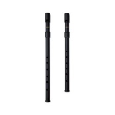 SMARTWOODI WI-921 WI-922 Set of 2 Irish Whistle Matte Black Key of C  Key of...