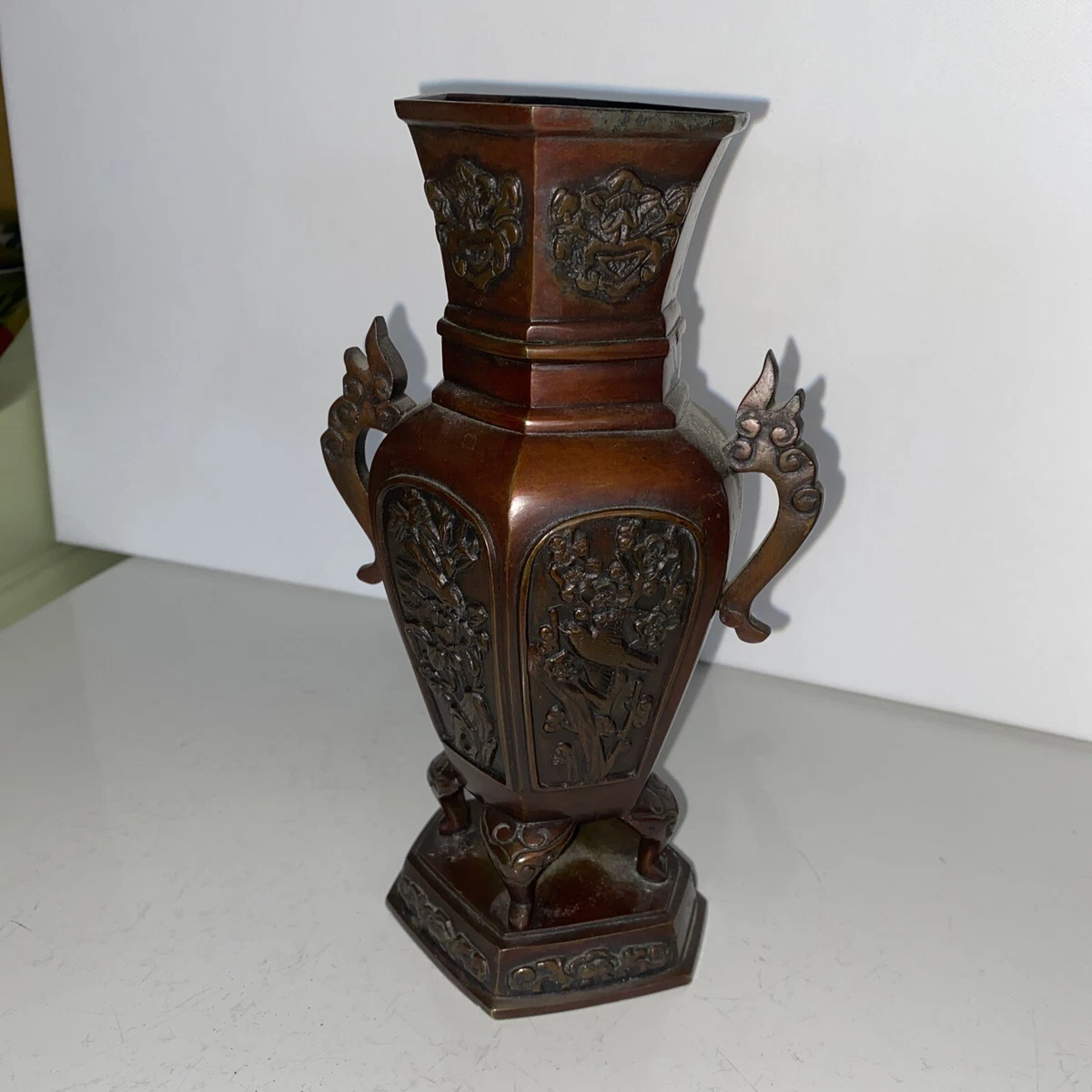 青铜1850-1899 中国古董花瓶| eBay