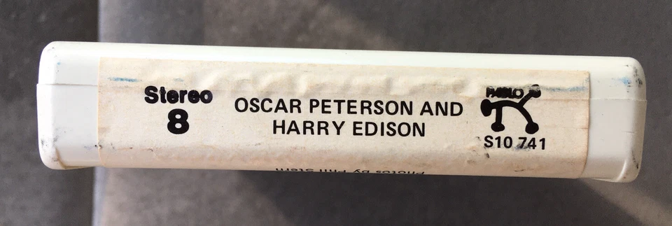 Oscar Peterson 8 Track Lot Of 2 One W/ Roy Eldridge One W/ Harry Edison Untested Foto 4 de 4