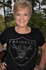 Raiders   rhinestone  bling shirt or tank top  XS S M L XL XXL 1X  2X 3X 4X 5X