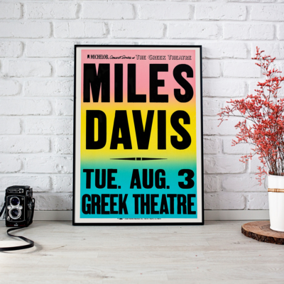 Miles Davis Vintage Concert Poster | eBay