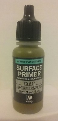 Vallejo Surface primer 70.611, IJA Tsuchi-Kusa-IRO Earth Green (Early)