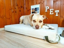 CUCCIA LETTO PER CANI GATTI MORBIDA CUSCINO MATERASSINO LETTINO INTERNO ESTERNO
