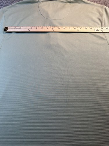 Polo uomo Cubavera verde foderata design manica corta colletto taglia Xlarge XL - Foto 9 di 11