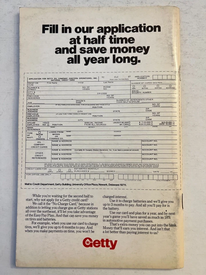 1975-76 Sixers Philadelphia 76 Sixers Yearbook  (Media Guide size) GD/VG Condit. - Image 2 of 2