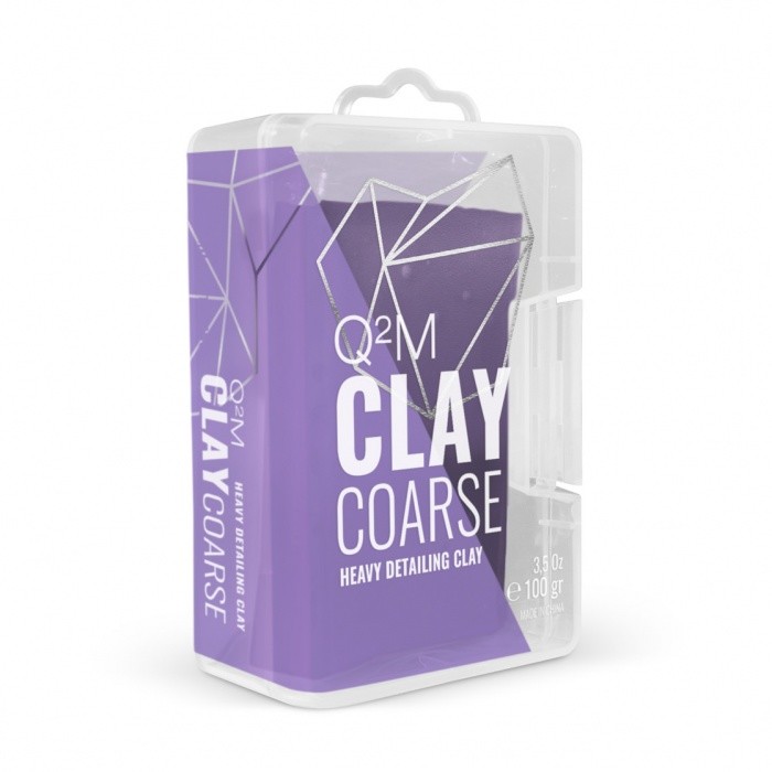 Gyeon Q2M Clay Bar Coarse - For Heavy Contamination of Paint, Glass, Wheels 100g