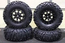 HONDA RANCHER 400 27" QUADKING ATV TIRE & HL4  WHEEL KIT SRA1CA BIGGHORN
