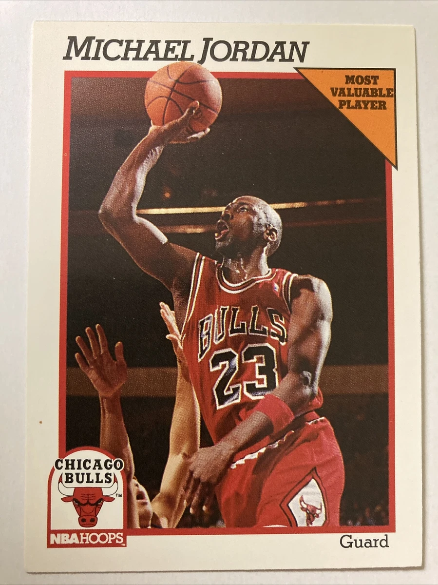 Michael Jordan 1991 NBA Hoops Most Valuable Player #30 (210)