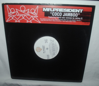 Mr. President, COCO JAMBOO, 12'' single records, 2 disc promo set, RARE, NM