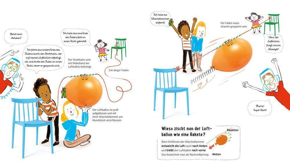 Thumbnail - Experiment Ballon | Cécile Jugla (u. A.) | Deutsch | Buch | Mein