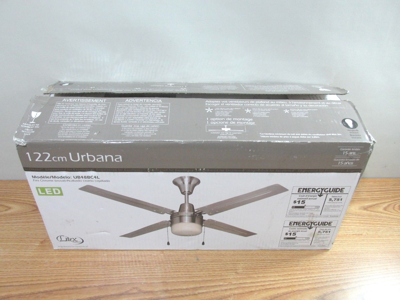 Litex Ceiling Fan Parts Shelly Lighting