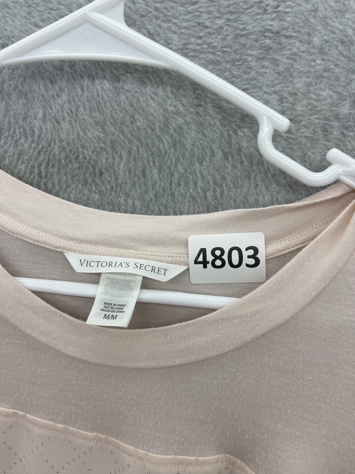 UNDERCOVER T shirt donna Victoria's Secret abito rosa massiccio taglia media giacca