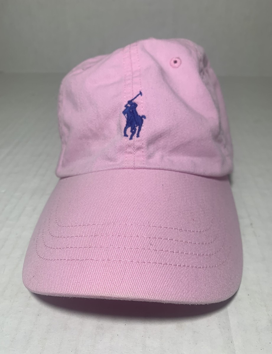 Polo Ralph Lauren Cap Pink Classic Embroidered Logo Adjustable
