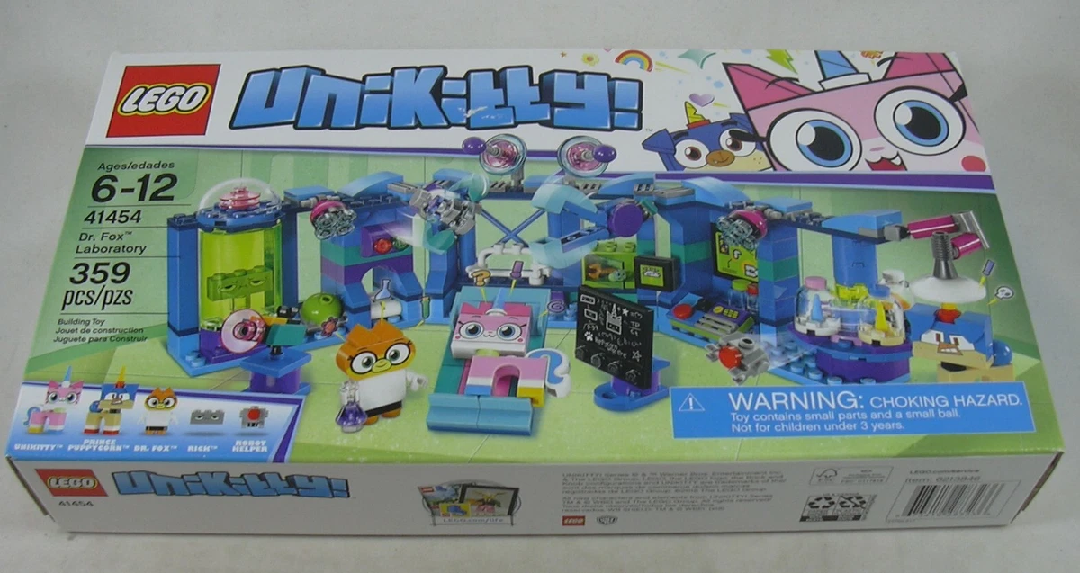 Lego UniKitty Dr Fox Laboratory 41454 Building Toy Figures SEALED