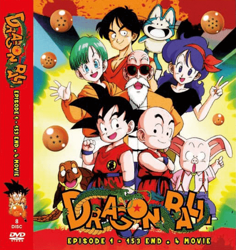 DVD ANIME DRAGON BALL Vol.1-153 End + 4 Movie *ENGLISH VERSION*  - Bild 1 von 3