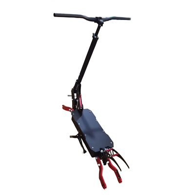 Cadre Scooter Électrique Pliable 11 Pouces - Fourche Ouverte 150mm Avec Amortisseur (Geofought M7)